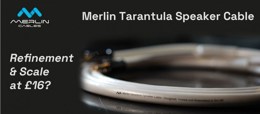 Merlin Tarantula Speaker Cable – Refinement and Scale at £16 per Metre