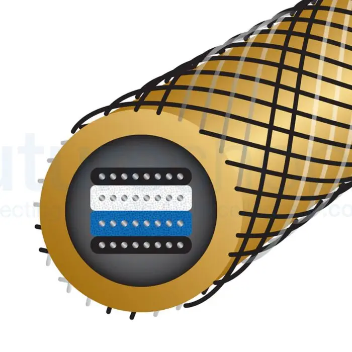 Wireworld Gold Eclipse 10 2 XLR 2 XLR Audio Cable Pair