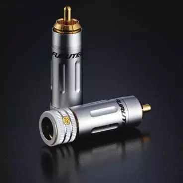 その他 FURUTECH FP-101(G) RCA plug 1 Box FURUTECH FP-101 FP-101(G) RCA Male Plug Connector 24K