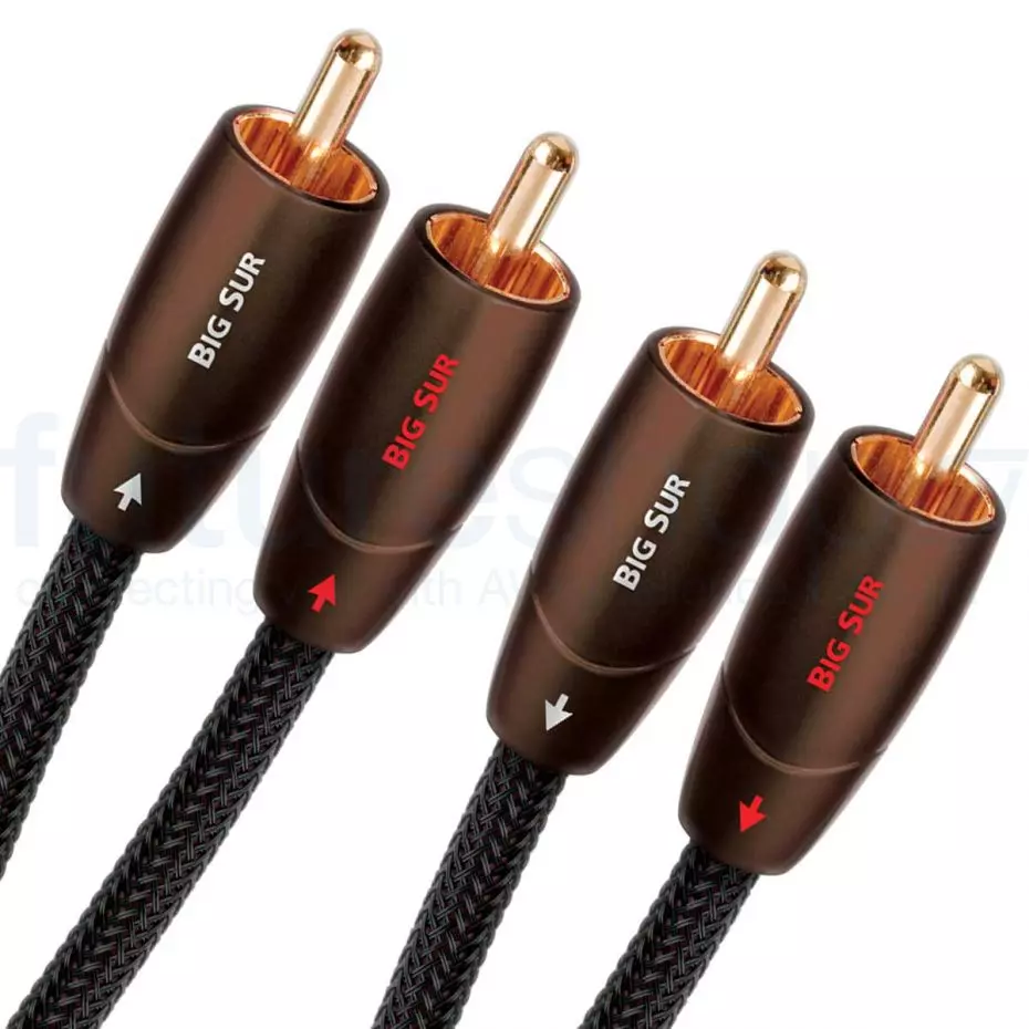Audioquest Big Sur 2 RCA to 2 RCA Audio Cable