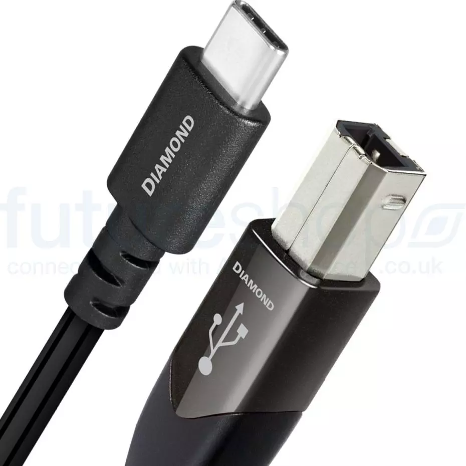 AudioQuest ダイヤモンド USB-C USB-B 0.75メートル AudioQuest ダイヤモンド USB-C USB-B 0.75メートル Amazon