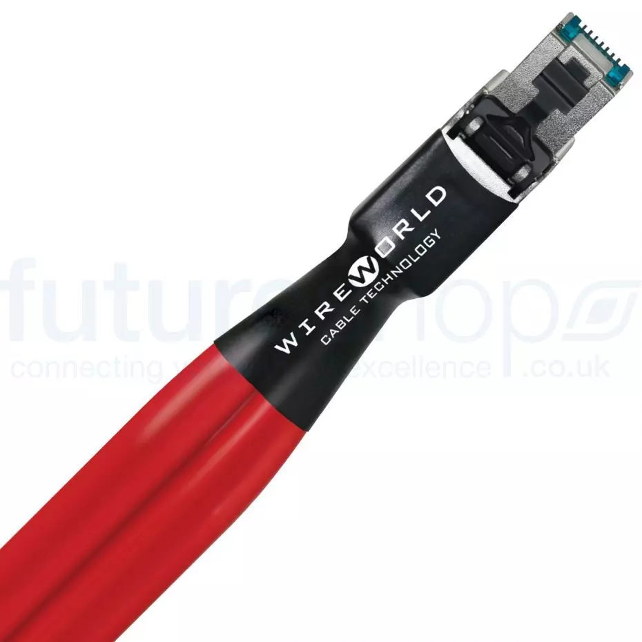 値下 美品 WIREWORLD LANケーブル Starlight8 (2m) Wireworld Starlight Cat 8 Ethernet Cable