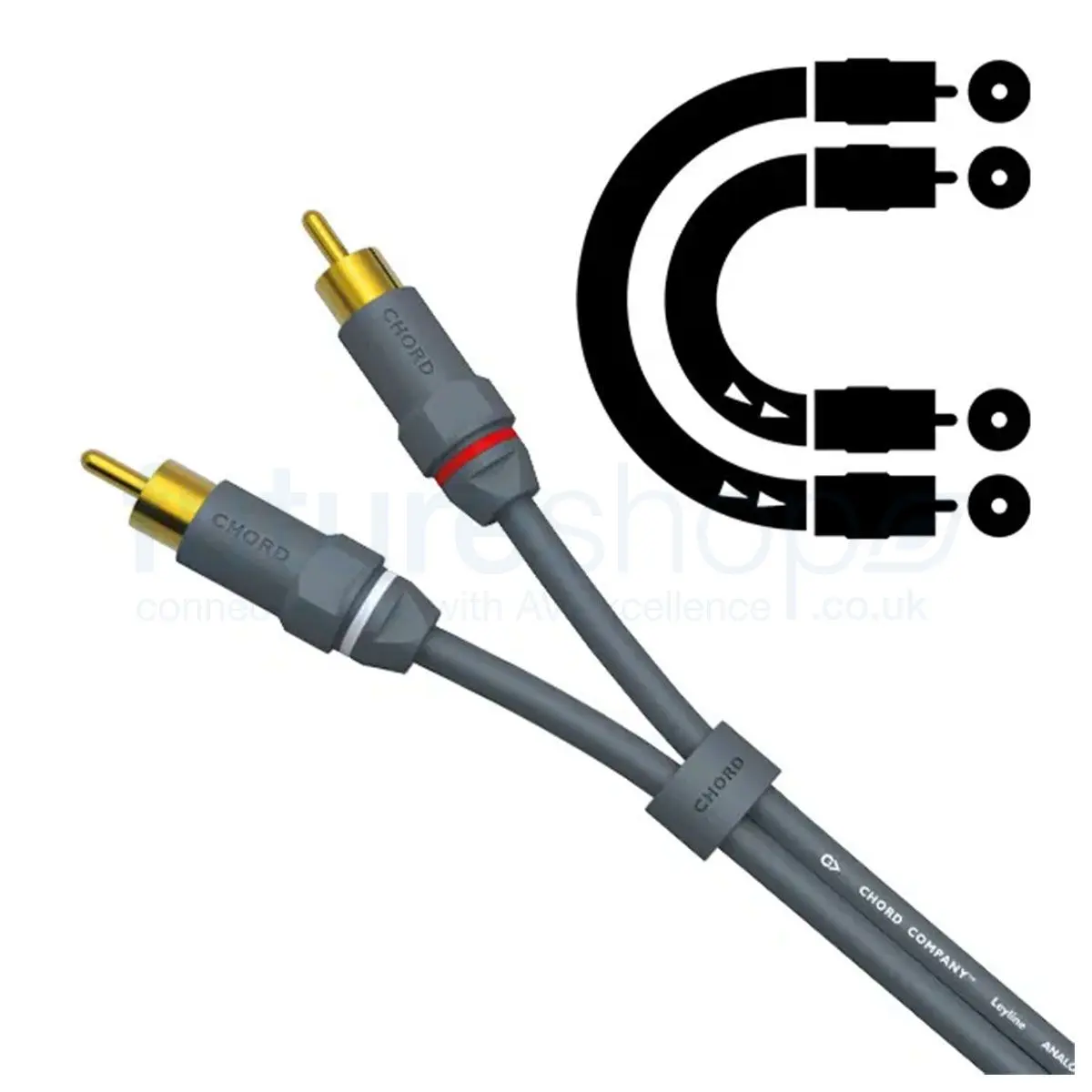 Leyline Analogue Audio Interconnect 2RCA-2RCA