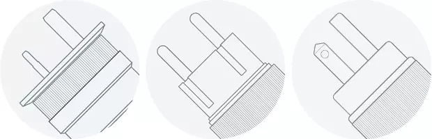 Atlas EOS Mains Plugs Technical Diagram