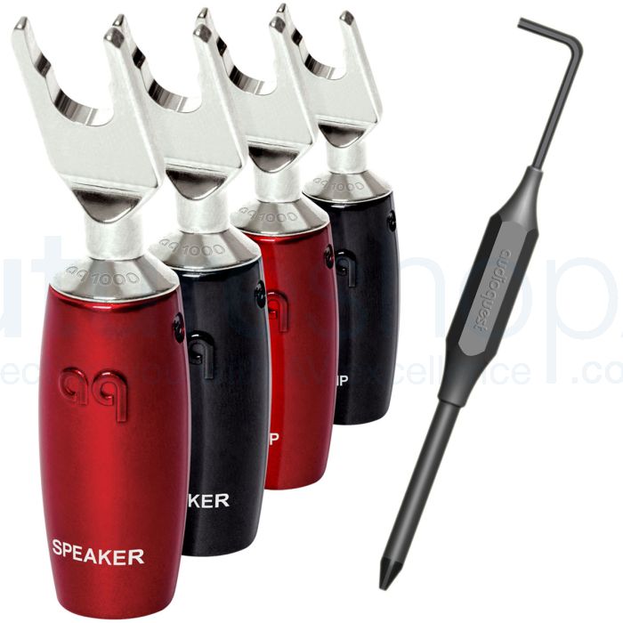 AudioQuest 1000 Series Spade (Silver) - Pack of 4