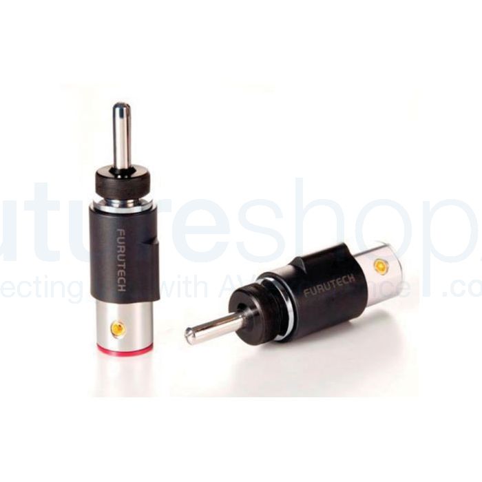 Furutech FT-212 Rhodium Banana Terminals - Pack of 4