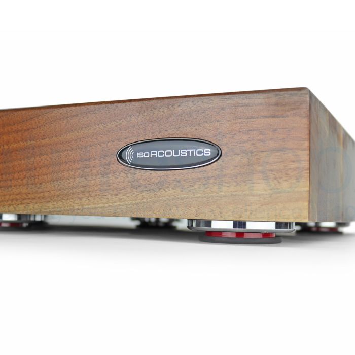 IsoAcoustics Delos Walnut Isolation Platform 