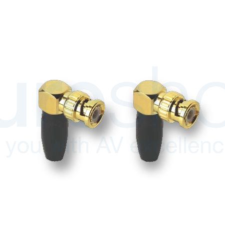 AudioQuest Right-Angled BNC Plug - Pack of 2