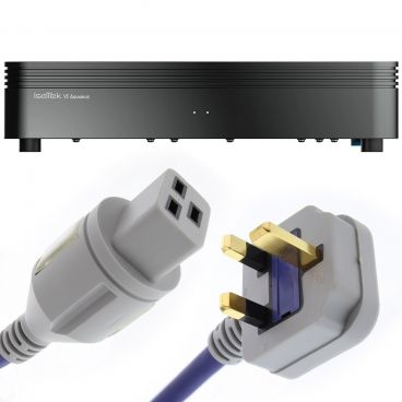 IsoTek V5 Aquarius Mains Conditioner W/ 4 x Premier Power Cables - Special Offer Bundle