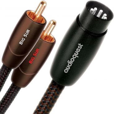 Audioquest Big Sur, 2 RCA to 5 Pin Din Audio Cable