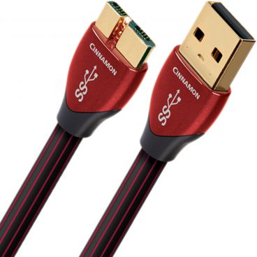 AudioQuest Cinnamon USB 3.0, Type A to Type Micro B Data Cable