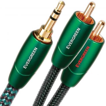 Audioquest Evergreen, 3.5mm to 2 RCA Audio Cable