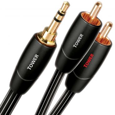 Audioquest Tower, 3.5mm to 2 RCA Audio Cable