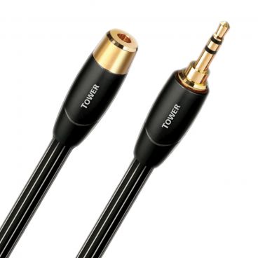Audioquest Tower 3.5mm (Male) to 3.5mm (Female) Jack Cable