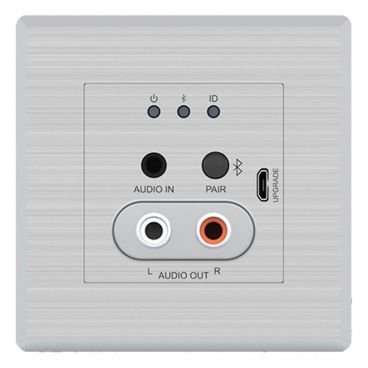 Blustream DA11ABL-WP-EU Bluetooth & Analogue Audio Dante® Wall Plate