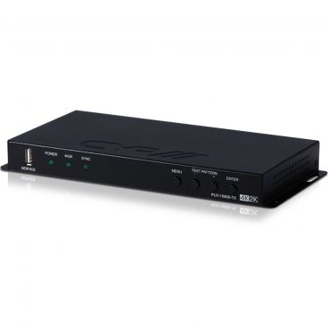 CYP 100m HDBaseT Transmitter & 4K Dual HDMI Scaler (4K, HDCP2.2, PoH, LAN, OAR)