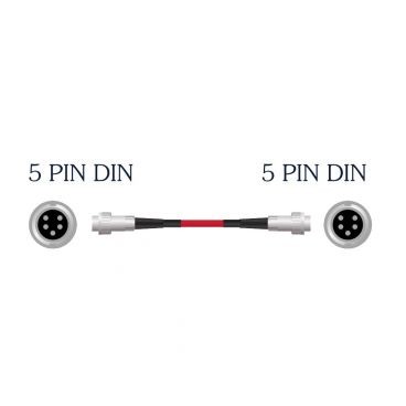 Nordost Red Dawn Speciality 5 Pin Din to 5 Pin Din (240) Cable (For Naim)