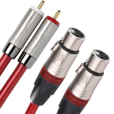 QED Reference XLR 40, 2 XLR to 2 XLR Audio Cable - Custom Length