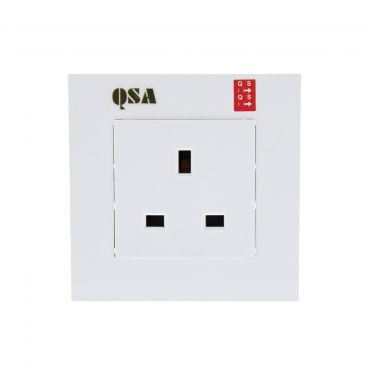 Quantum Science Audio (QSA) Red High-End Single-Socket Wall Plate