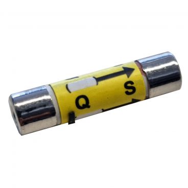 Quantum Science Audio (QSA) Yellow Entry Level UK Mains Fuse - 3A, 5A & 13 Amp