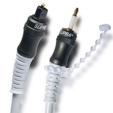 Supra ZAC Fibre Optic Digital Interconnect - Mini TosLink