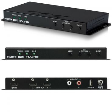 CYP SY-4KS-4K22 HDMI 4K Scaler with Dual outputs & HDCP Converter (4K, HDCP2.2, HDMI2.0)
