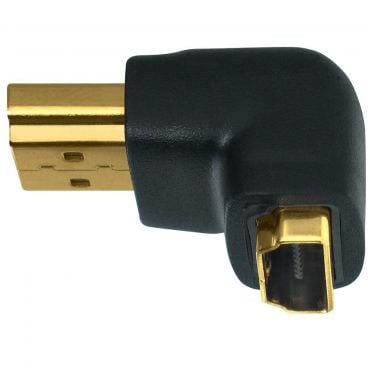 Wireworld HDMI-Male to Right Angle Female-HDMI Adaptor