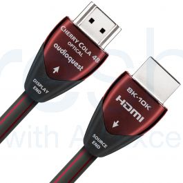 AudioQuest Cherry Cola 48 Active Optical HDMI Cable - HAOC - 5.0 Meter -  Audio Advisor Inc.