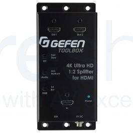 Gefen GTB-HD4K2K-142C-BLK 4K Ultra HD 1:2 Splitter For HDMI