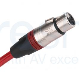 QED Reference XLR 40 2 XLR to 2 XLR Audio Cable - Custom Length