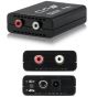 CYP AU-D5D Coaxial to Analogue Stereo Audio Convertor with Dolby Digital & DTS 2.0 Decoder