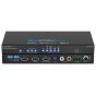 Blustream HD12DB-V2 7.1ch Dolby® / DTS Down Mixing DAC 2-Way HDMI Splitter & Scaler 4K 60Hz 4:4:4