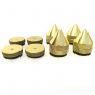 Atacama Blue Eagle Solid Brass Isolation Cones 25mm (Pack of 4)
