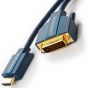 Clicktronic HDMI to DVI-D Cable