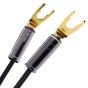 Atlas Hyper Bi-Wire Speaker Cable - 1.5m Pair - Spade to Spade Ex Demo