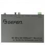 Gefen EXT-UHDA-HBTL-RX 4K Ultra HD HDBaseT Receiver w/ Audio De-Embedder and POH