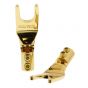Furutech FP-201 Gold High Performance Audio Spade Terminals - Pack of 4