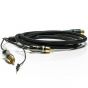 Gold Note Phono Plus Turntable Audio Cable - 1.5m Length