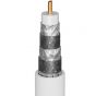 GB Quad Shielded Coaxial 90° Satellite Cable 