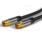 GB Quad Shielded Coaxial TV Aerial Cable 