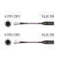 Nordost Frey 2 Speciality 4 Pin Din to XLR (M) Cable Set (For Naim)