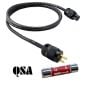 Nordost Tyr 2 AC UK Power Cord with QSA Red