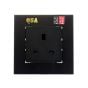 Quantum Science Audio (QSA) Red-Black High-End Single-Socket Wall Plate