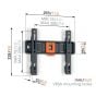 Vogels QUICK Fixed TV Wall Mount - Small