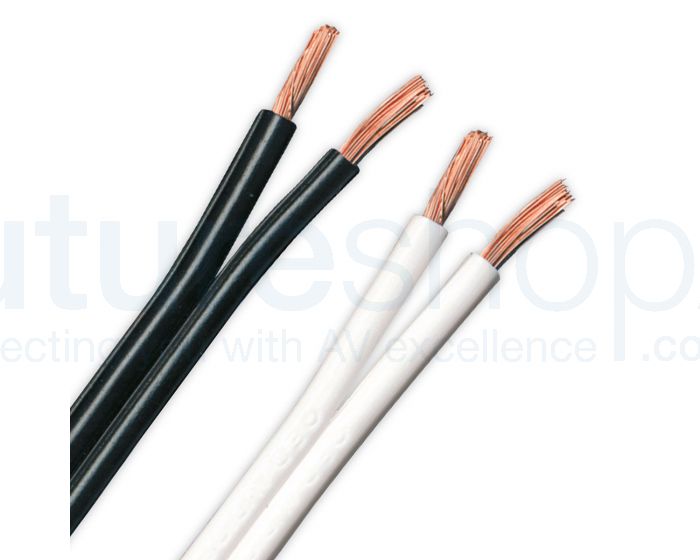 QED 79 Strand Speaker Cable Black/White