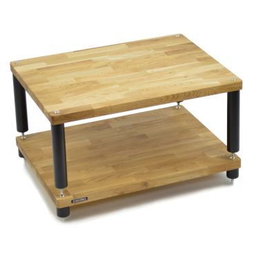 Apollo Storm 6 Solid Oak Hi-Fi Rack