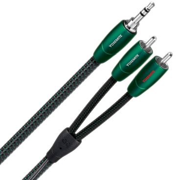 Audioquest Yosemite, 3.5mm to 2 RCA Audio Cable