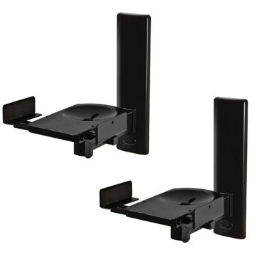B-Tech Ultragrip Pro Side Clamping Loudspeaker Wall Mounts Black