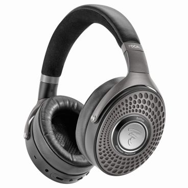 Focal Bathys Hi-Fi Bluetooth® Active Noise Cancelling Headphones (Black Silver)