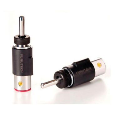 Furutech FT-212 Rhodium Banana Terminals - Pack of 4